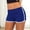 Blue, variant on IDALL Running Shorts Booty Shorts Women Casual Solid Summer Sports Shorts Workout Yoga Shorts Active Shorts Gym Shorts Women Cotton Shorts Army Green L