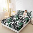 thumbnail image 4 of Homewish Camper Car Rv Full Size Sheets,Outdoor Camping Adventure Bed Sheets,Green Gray Black Sheet Sets For Children,Breathable Home Decor,4-Piece, 4 of 7