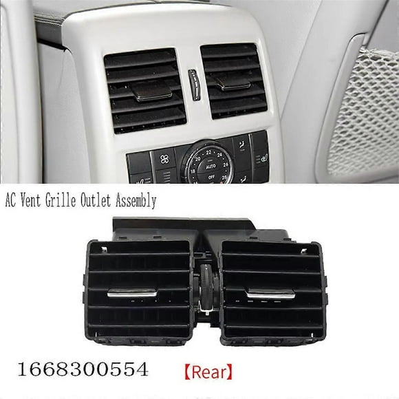 Car Rear Air Conditioner AC Vent Grille Outlet Assembly
