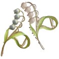 thumbnail image 4 of 2 Pcs Pinces à Mâchoires Tulipes Fleur Accessoires pour Cheveux, 4 of 8