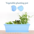 thumbnail image 3 of FESTFENDS 2Ud Macetas Para Plantas De Resina En Color Con Para Uso En Interiores Y Exteriores, 3 of 8