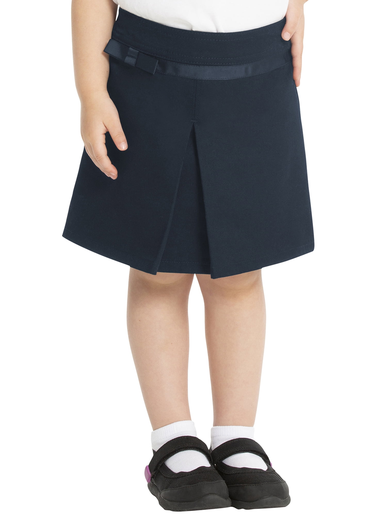 Real School Toddler Girls School Uniform Pleated Scooter Skirt