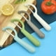 thumbnail image 4 of Pelador de acero inoxidable, cepillo ranurado para cocina, cuchillo para pelar melones, fruta raspada, raspador de patatas, 4 of 5