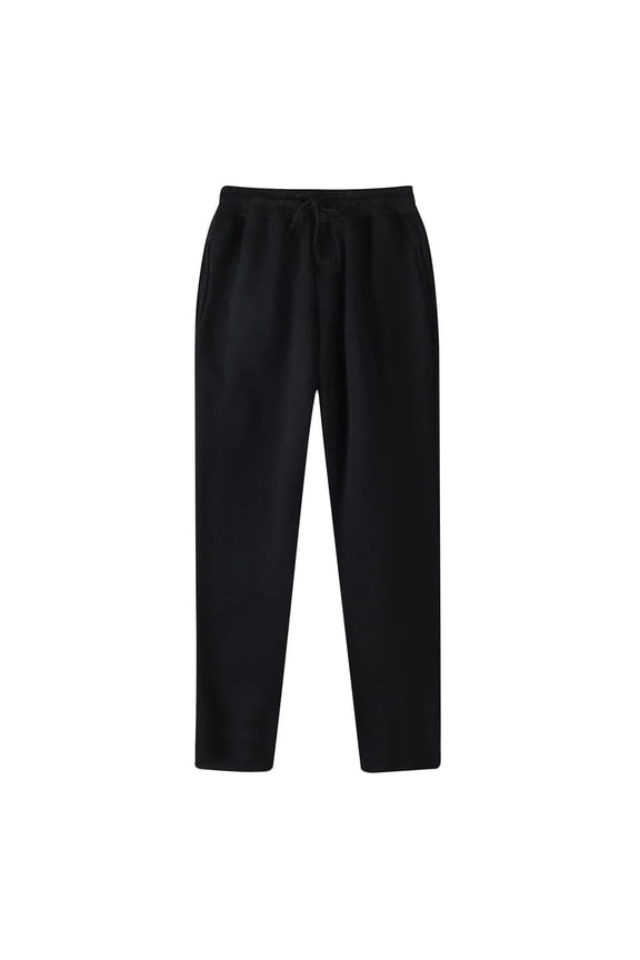 George Sweatpants for Men- Stretch Waist Fleece Men's Joggers with Pockets Lounge Pants for Yoga Workout Running