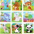 thumbnail image 3 of Gwong Juguete 9 / 36pcs Dibujos animados Animal Panda Jigsaw Puzzle Board Kids Early Education Toy Regalo Gwong 30002422, 3 of 7