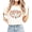 Ivory Shirt, variant on Merry Christmas Western Shirt for Women and Teens Festive Bull Skull Country Graphic Tee Espresso Shirt Adult 2XL