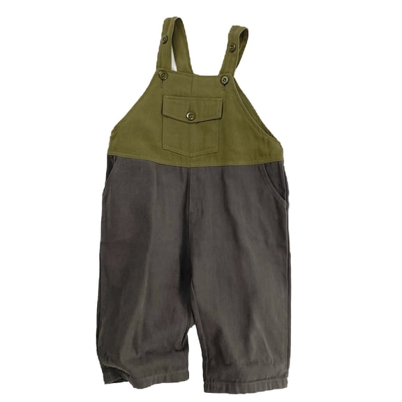 MEZZALL Stylish Soft Girls Romper Jumpsuit Patchwork Sleeveless Overalls Toddler Kids Fall Fashion Jumpsuits Birthday One-Pieces