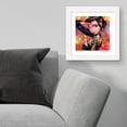 thumbnail image 4 of Gallery Pops Netflix KPop Demon Hunters (2025) - Huntrix Glam Zoey Wall Art, White Framed Version, 4 of 5