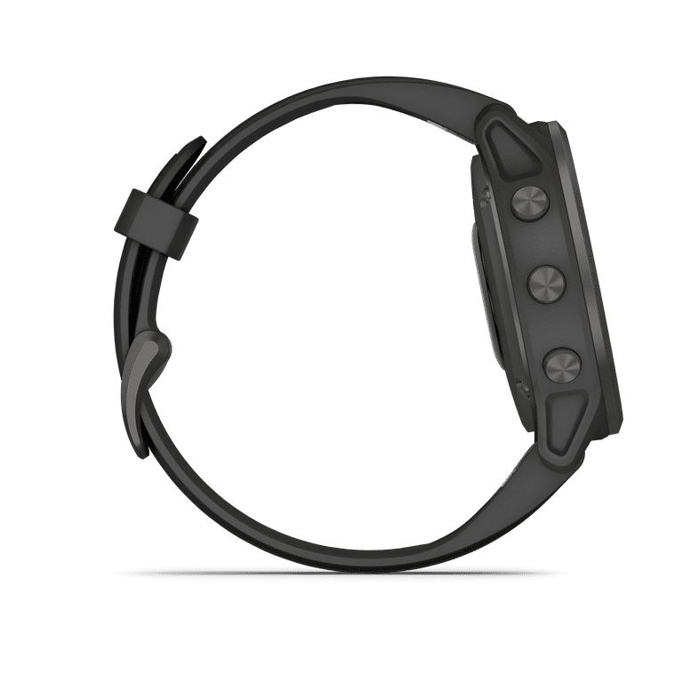 Garmin fēnix® 6S – Sapphire – Carbon Gray DLC with Black