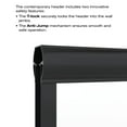 thumbnail image 4 of Basco Infinity 70" High x 47" Wide Bypass Semi-Frameless Shower Door with Clear Glass, 4 of 7
