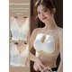 thumbnail image 4 of Super Gather Bra Wireless Push-Up Bra Soft Comfortable Gather Bra Lift Bra Women Lingerie Everyday Sports Bras, 4 of 5