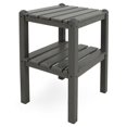thumbnail image 2 of POLYWOOD&reg; Traditional Recycled Plastic 2-Shelf Side Table, 2 of 8
