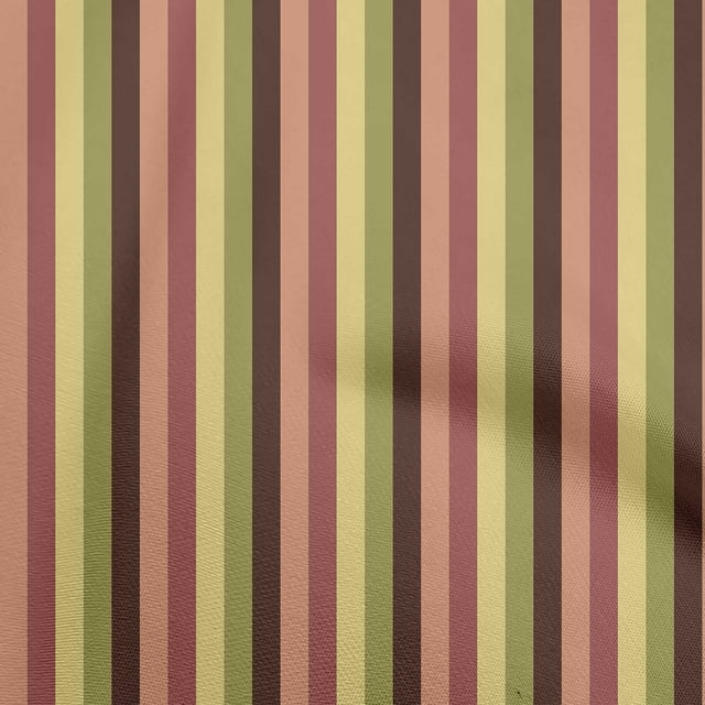 oneOone Velvet Medium Yellow Fabric Stripes Sewing Craft Projects Fabric Prints By Yard 58 Inch Wide-02