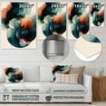 thumbnail image 4 of Designart "Artwork Combining Abstract Shapes and Lines IV" Abstract Metal Art Print, 4 of 5