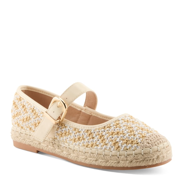 Azura Seaharbor Women’s Mary Jane Espadrille with Soft, Flexible Comfort
