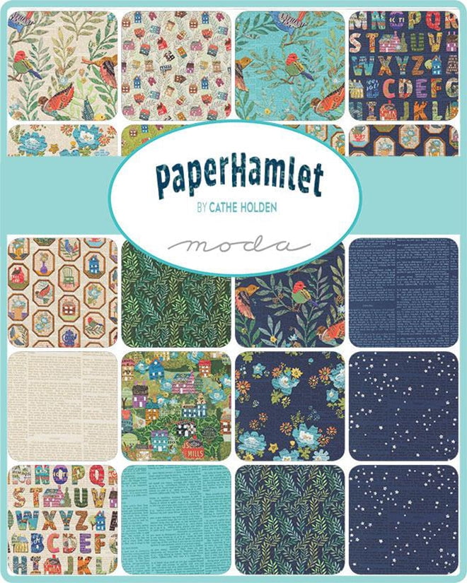 Moda - Paper Hamlet Jelly Roll by Cathe Holden 40 pcs