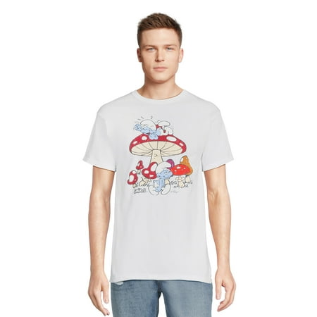 Smurfs Men's Graphic Tee, Sizes S-3XL