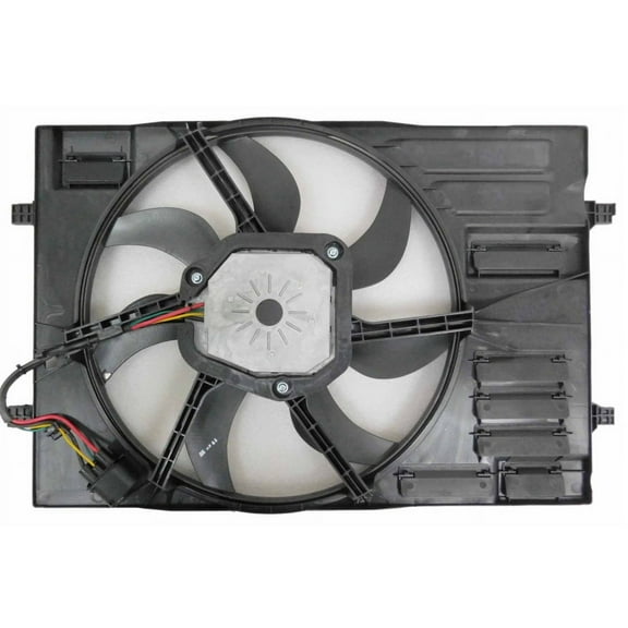2015 2016 2017 2018 Audi A3 L4 1.8L Engine Cooling Fan Assembly
