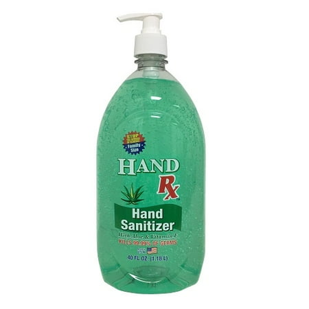 New 824276 Hand Rx Hand Sanitizer 40Oz W- Aloe Vit (6-Pack