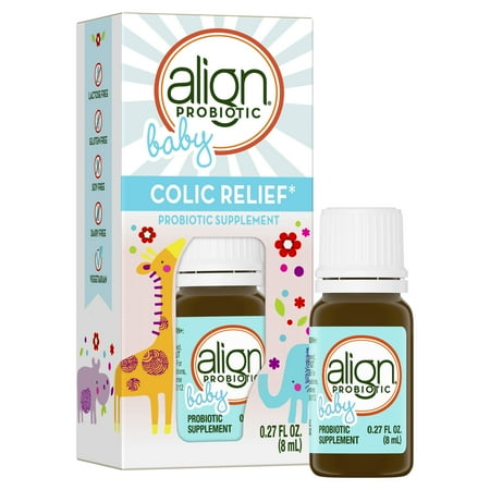 Align Baby Probiotics, Colic Relief* for Babies and Infants, 25 Doses