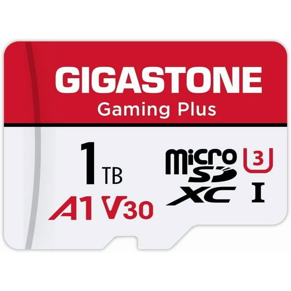 GIGASTONE 1TB Micro SD Card, Gaming Plus, up to 150MB/s, MicroSDXC Memory Card