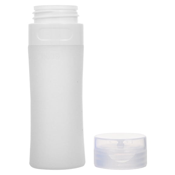 FELTECHELECTR Cylindrical Empty Bottle For Travel 1Set 4.5X1.4In