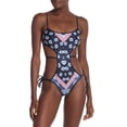 thumbnail image 2 of L*Space BATIK SO CHIC Ludlow Printed One Piece Swimsuit, US 4, 2 of 6