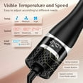 thumbnail image 4 of SKIMI Ceramic Hair Dryer and Hot Air Brush with Display Screen, Black, 4 of 8