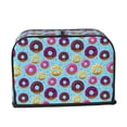 thumbnail image 2 of Sikiie Donuts Toaster Covers 2 Slice Dustproof Toaster Cover Bread Machine Cover, Dustproof Cover - 11.4" x 7.5" x 7.9", 2 of 7