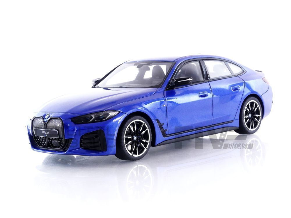Otto 1/18 Bmw I4 M50 Metblue 2021 Ot453 Limited To 999 Units