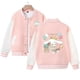 thumbnail image 2 of Sanrios Kawaii Anime Cinnamoroll lindo uniforme de béisbol de dibujos animados para niñas primavera otoño nueva chaqueta superior para niños regalo de cumpleaños, 2 of 4