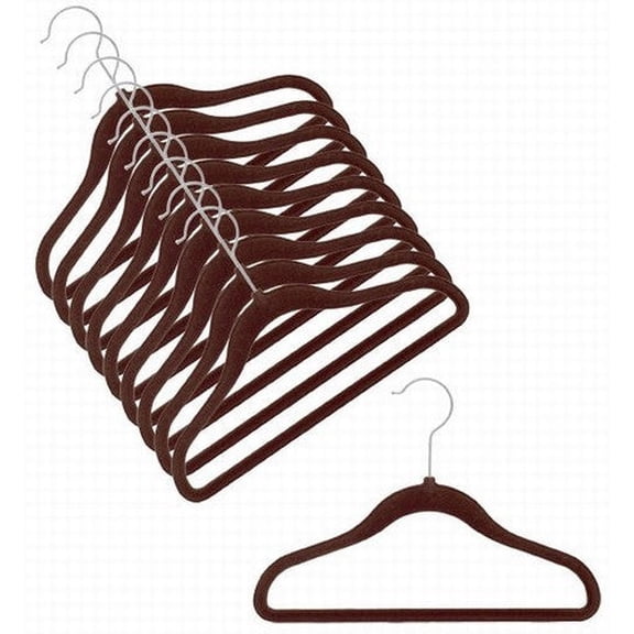 Children's Slim-Line Chocolate Brown Hanger