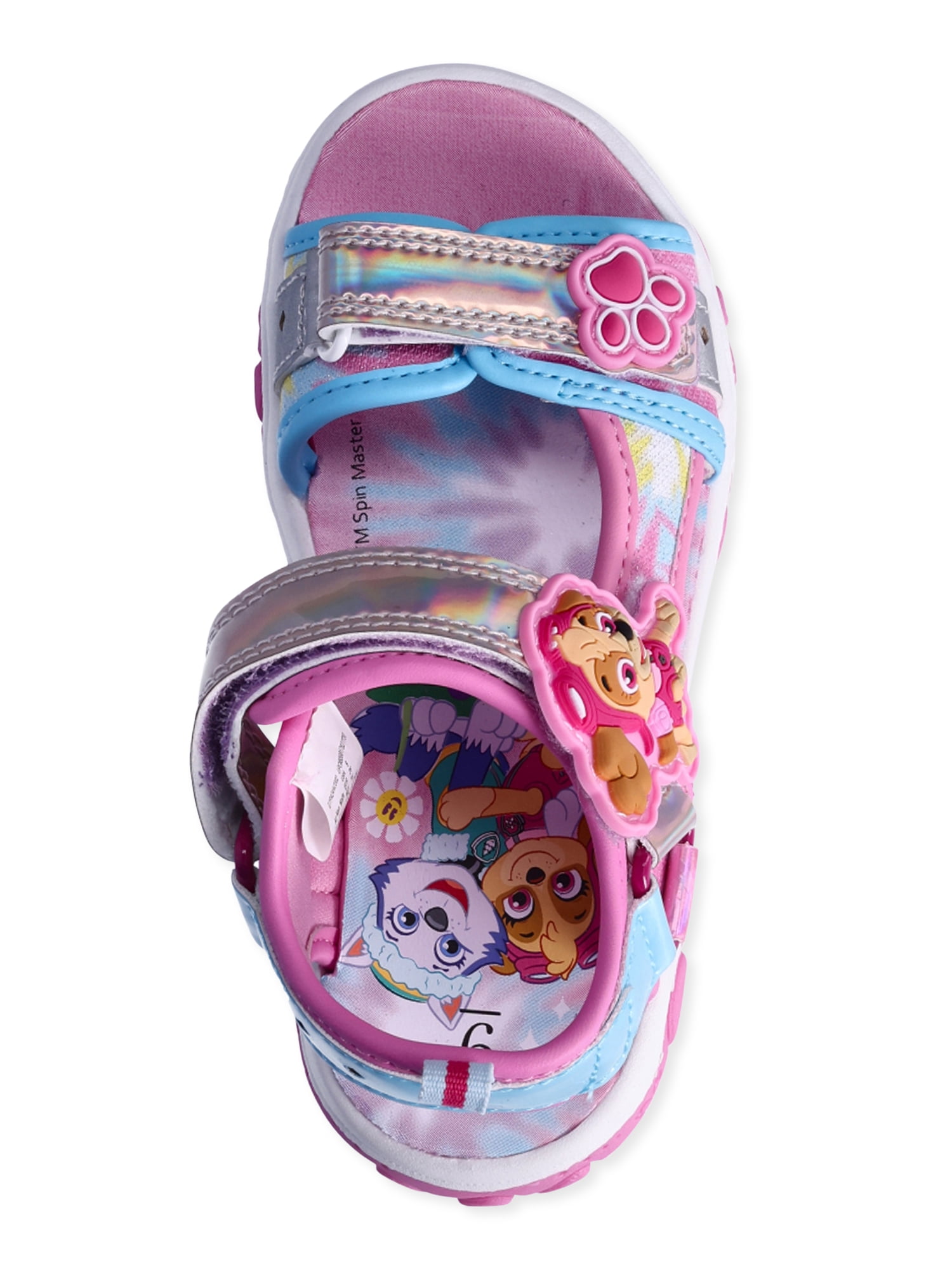 Paw Patrol Toddler Girls Skye and Everest Sport Sandals