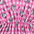 thumbnail image 5 of Hello Kitty Sanrio UPF 50+ One Piece Bathing Suit with Mesh Cover-Up Beach Robe (Girls), 2 Piece Set, Sizes 4-6X, 5 of 8