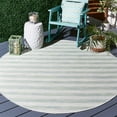 thumbnail image 6 of SAFAVIEH Hampton Duana Striped Indoor/Outdoor Area Rug, Green, 6'5" x 9'6", 6 of 9