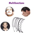 thumbnail image 2 of Band Women Headband Black Men Hairband Hoop Sports Wave Headwear Metal Comb Hair Hair Care Leave in Hair Conditioner for Dry Hair Top 10 (As the picture, One Size), 2 of 4