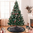 thumbnail image 7 of Sikiie Cute Fat Ball Branch 30-48 inches {designName} Print Christmas Tree Skirt Snowman Xmas Tree Skirt with Edge Christmas Decorations for Holiday Party48", 7 of 7