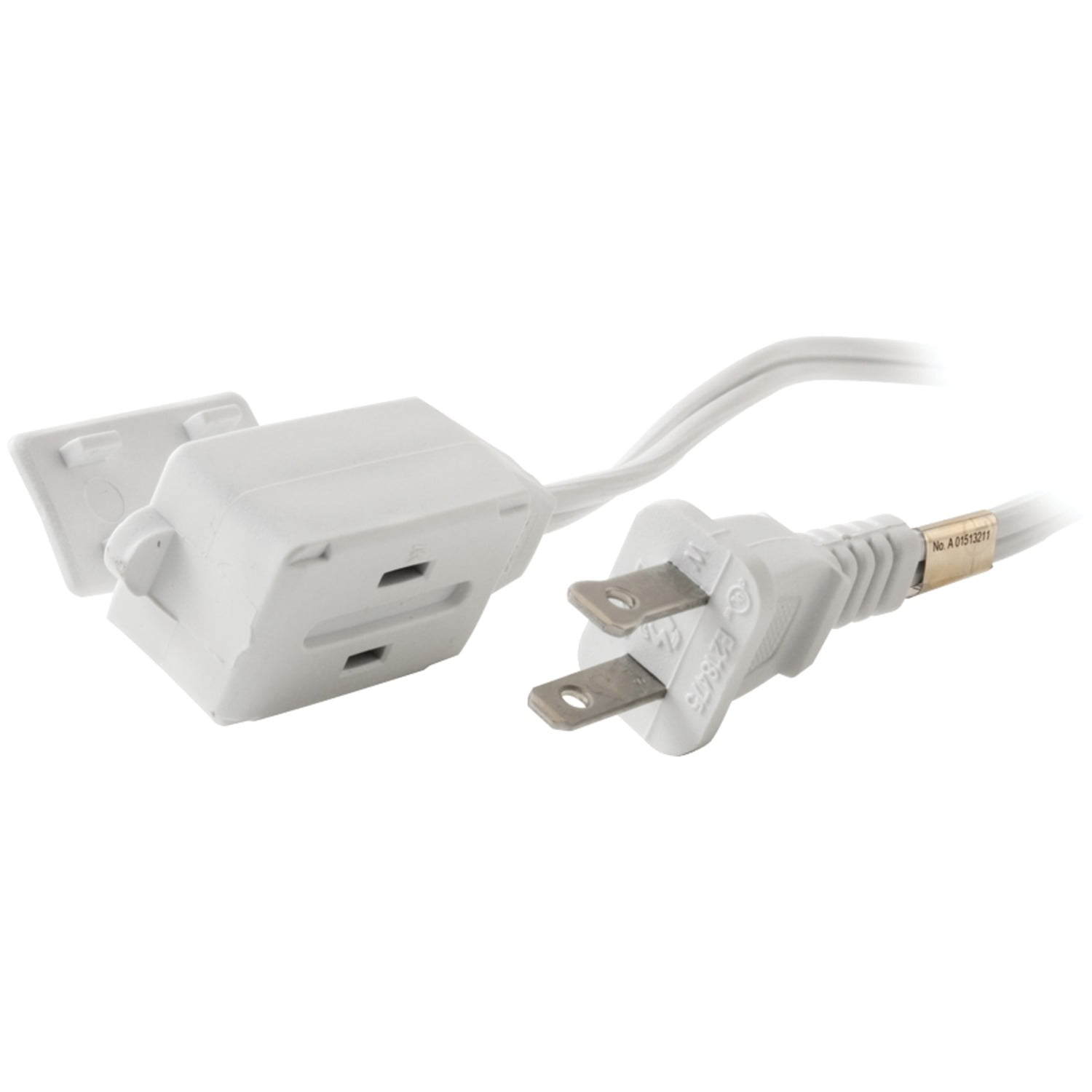 Axis 45507 3-Outlet White Indoor Extension Cord (12Ft)