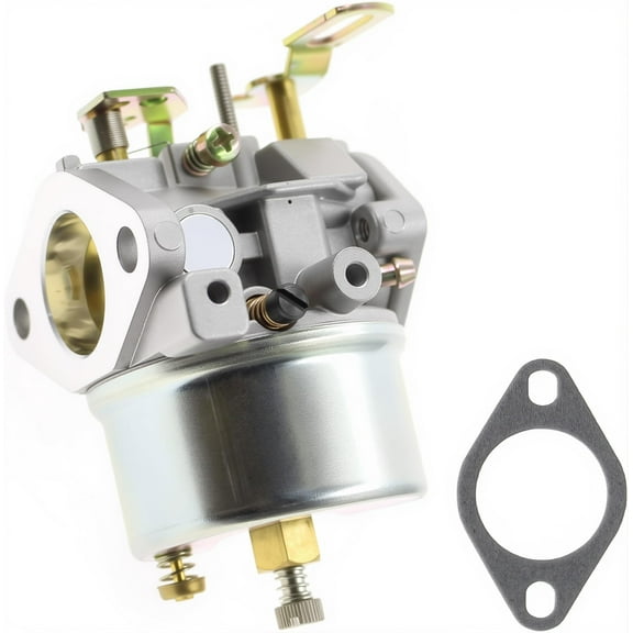 Generic 640052 Adjustable Carburetor for Tecumseh 8HP 9HP 10HP Snowblower HMSK80 HMSK90 LH318SA LH358SA 632334A HM70 HM80 for Snow Blower Generator Chipper Shredder 640349 640054 640058 640058A Carb