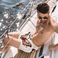 thumbnail image 2 of luoweisi Men's Beach Shorts Quick Dry Swim Trunks with Mesh Lining Butterfly S, 2 of 5