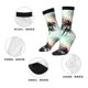 thumbnail image 5 of Balery Tropical Summer Palm Calcetas Largas con Estampado para Hombre y Mujer – Suaves y Transpirables, Talla Única (US 5-11), 5 of 6