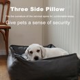 thumbnail image 4 of Tecnología de cuero de imitación, cama impermeable para perros, sofá para mascotas, nido para gatos, suministros para cama para perros, primavera y verano, 4 of 8