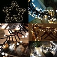thumbnail image 6 of Christmas Lights Clearance, HAPPIWIZ Christmas Firecracker Fairy String Lights, USB Powered 10FT 200 LEDs Indoor Outdoor Valentines Twinkle Lights - Xmas Decor Lights 8 Modes , Warm White, 6 of 7