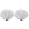 thumbnail image 2 of Árbol de coral de simulación, planta de agua artificial de 2 piezas, árbol de coral artificial, planta de agua de plástico construida para precisión, 2 of 8