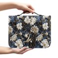 thumbnail image 2 of HELLHERO Floral Design Bible Cover for Bible Study Christian Bible Study, Waterproof Bible Covers PU Leather Large Capacity Bible Case Bag, 2 of 12