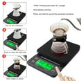thumbnail image 4 of tooloflife Mini Timer Scale Digital Kitchen Coffee Scale LCD Display with ABS Platform (Battery not Included), 4 of 8