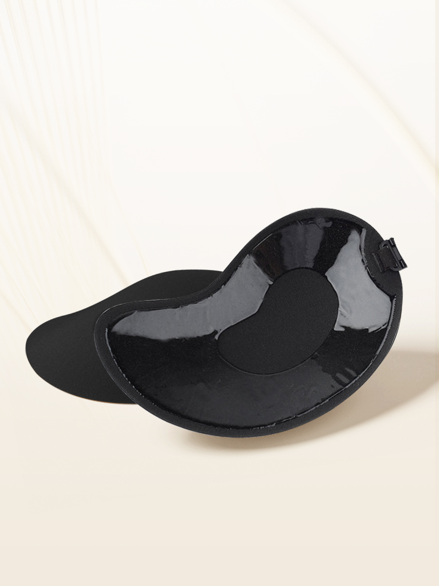 Unique Bargains Women's Push Up Nipple Covers Silicone Adhesive Bras Medium Black