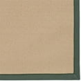 thumbnail image 2 of Linon Athena Machine Tufted Wool 1'10"x2'10" Rug in Sisal and Green, 2 of 5