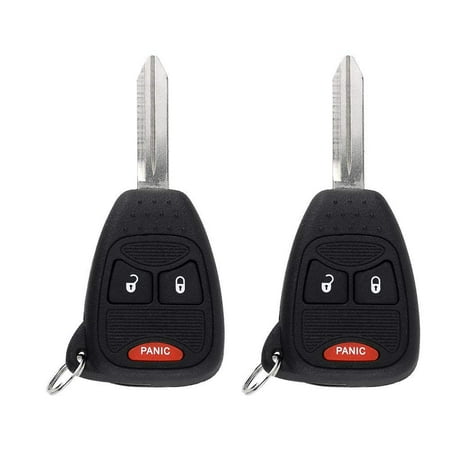Dodge Keyless Entry Remote - 2 Replacement Car Key Fob Keyless Entry Remote Control for Jeep,Dodge,Chrysler(OHT692427AA,KOBDT04A)