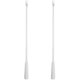 thumbnail image 1 of Reemplazo de láminas de persianas verticales con varilla giratoria de fibra de vidrio para persianas blancas para ventanas, barras de cortina pequeñas, 2 piezas, 1 of 6